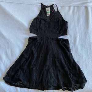 Material Girl little black dress